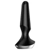 / Satisfyer Plug-ilicious 2 - okos anál vibrátor (fekete)