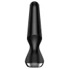 / Satisfyer Plug-ilicious 2 - okos anál vibrátor (fekete)
