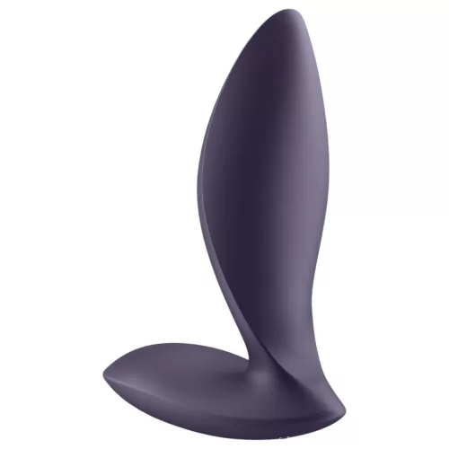 Satisfyer Power Plug – App-vezérelt análvibrátor (lila)