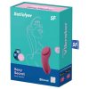 Satisfyer Sexy Secret - okos vízálló bugyivibrátor (bordó)