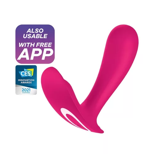 Satisfyer Top Secret – App-vezérelt vibrátor (pink)