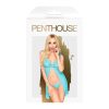 Penthouse After Sunset - áttetsző babydoll és tanga (türkiz)