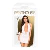 Penthouse Heart Rob - nyakpántos ruha és tanga (fehér)