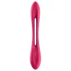 Satisfyer Elastic Joy - akkus, flexibilis párvibrátor (piros)
