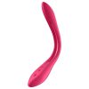 Satisfyer Elastic Joy - akkus, flexibilis párvibrátor (piros)