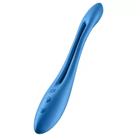   Satisfyer Elastic Game - akkus, flexibilis párvibrátor (kék)