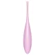 Satisfyer Twirling Joy - okos vízálló csikló vibrátor (pink)