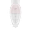 Satisfyer Supernova - akkus, léghullámos 2in1 vibrátor (fehér)