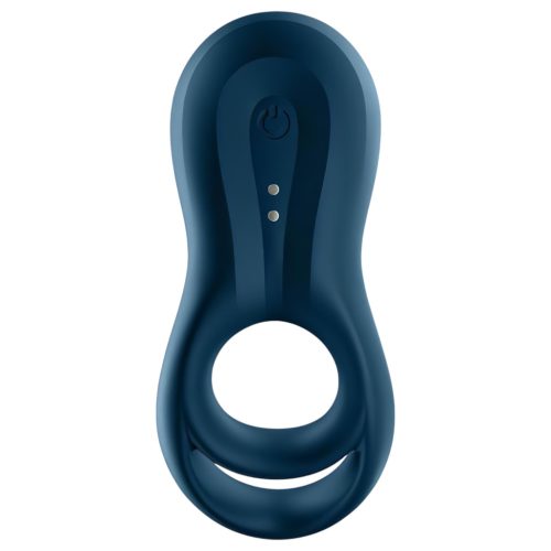 Satisfyer Epic Duo - okos vibrációs péniszgyűrű (fekete)