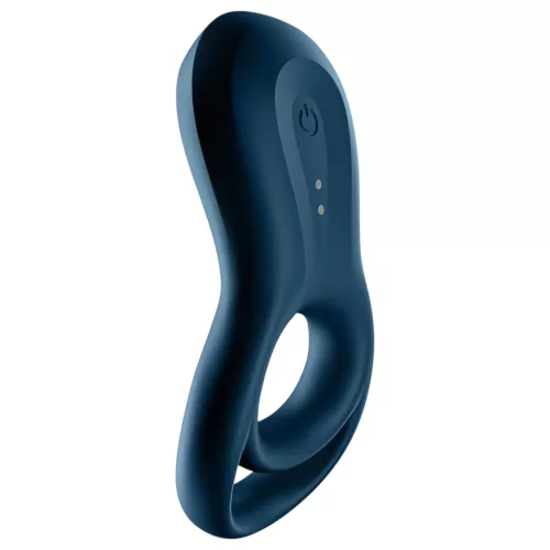 Satisfyer Epic Duo – App-vezérelt vibrációs péniszgyűrű, férfiaknak (fekete)