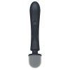 Satisfyer Triple Lover - G-pont és masszírozó vibrátor (ezüst)