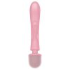 Satisfyer Triple Lover - G-pont és masszírozó vibrátor (pink)