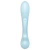Satisfyer Triple Oh - akkus, csiklókaros vibrátor (kék)