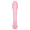 Satisfyer Triple Oh - akkus, csiklókaros vibrátor (pink)