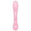 Satisfyer Triple Oh - akkus, csiklókaros vibrátor (pink)