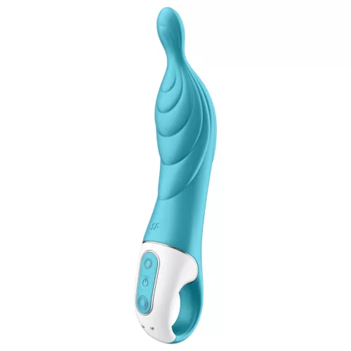 / Satisfyer A-Mazing 2 - akkus, A-pont vibrátor (türkiz)