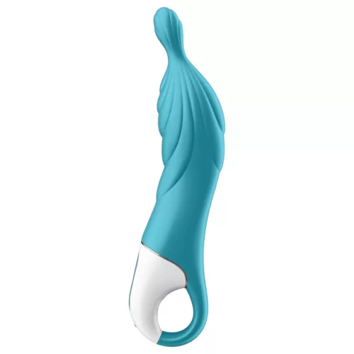 / Satisfyer A-Mazing 2 - akkus, A-pont vibrátor (türkiz)