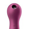 Satisfyer Lucky Libra - akkus, léghullámos csiklóizgató (lila)