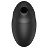 / Satisfyer Vulva Lover 3 - léghullámos csiklóizgató (fekete)
