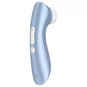 Satisfyer Pro 2+ léghullámos csiklóizgató (kék)