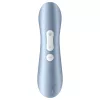 Satisfyer Pro 2+ léghullámos csiklóizgató (kék)