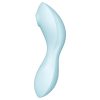 Satisfyer Curvy Trinity 5+ - okos 2in1 vibrátor (kék)