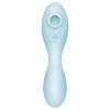 Satisfyer Curvy Trinity 5+ - okos 2in1 vibrátor (kék)