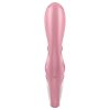 Satisfyer Hug Me - okos csiklókaros vibrátor (pink)