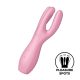 Satisfyer Threesome 3 - akkus csiklóvibrátor (pink)