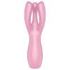 Satisfyer Threesome 3 - akkus csikló vibrátor (pink)