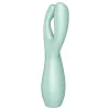 / Satisfyer Threesome 3 - akkus csikló vibrátor (menta)