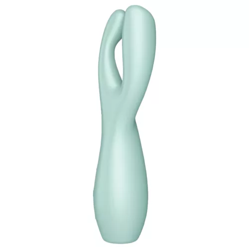 / Satisfyer Threesome 3 - akkus csikló vibrátor (menta)