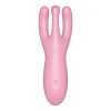 Satisfyer Threesome 4 - okos csiklóvibrátor (pink)