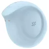 Satisfyer Sugar Rush - léghullámos csikló vibrátor (kék)