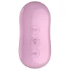 Satisfyer Cotton Candy - akkus léghullámos csikló vibrátor (lila)