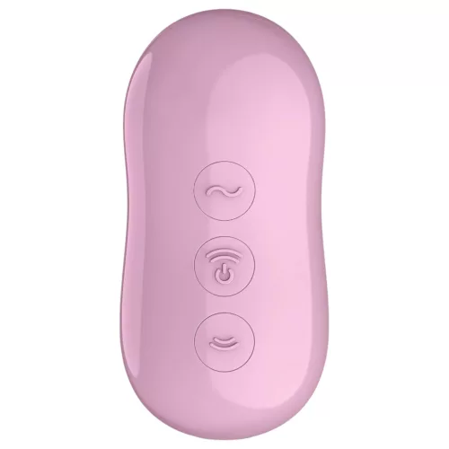 Satisfyer Cotton Candy - akkus léghullámos csikló vibrátor (lila)