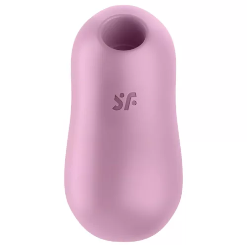 Satisfyer Cotton Candy - akkus léghullámos csikló vibrátor (lila)