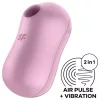 Satisfyer Cotton Candy - akkus léghullámos csikló vibrátor (lila)