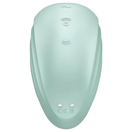 Satisfyer Pearl Diver - léghullámos csikló vibrátor (menta)