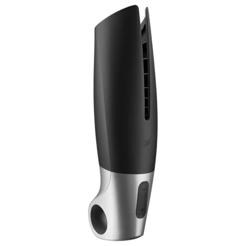 Satisfyer Power – App-vezérelt maszturbátor, férfiaknak (fekete)