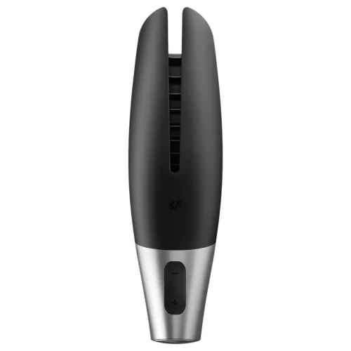 Satisfyer Power – App-vezérelt maszturbátor, férfiaknak (fekete)