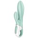 Satisfyer Air Pump Bunny 5 - okos pumpálható vibrátor (menta)