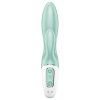 Satisfyer Air Pump Bunny 5 - okos pumpálható vibrátor (menta)