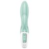 Satisfyer Air Pump Bunny 5 - okos pumpálható vibrátor (menta)