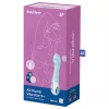 Satisfyer Air Pump Vibrator 5 – App-vezérelt (kék)