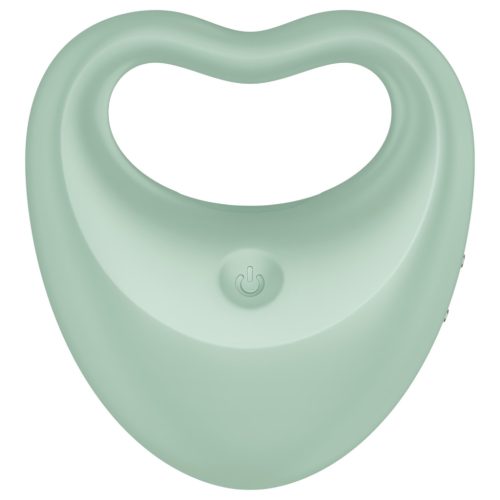 / Satisfyer Perfect Pair 3 - 2in1 péniszgyűrű és ujjvibrátor (zöld)