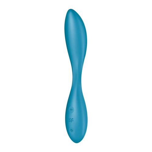 Satisfyer G-spot Flex 1 - akkus, vízálló G-pont vibrátor (zöld)