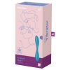 Satisfyer G-spot Flex 1 - akkus, vízálló G-pont vibrátor (zöld)