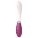 Satisfyer G-Spot Flex 3 - akkus G-pont vibrátor (pink-bordó)