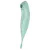 Satisfyer Twirling Pro - App-vezérelt csiklóvibrátor (menta)